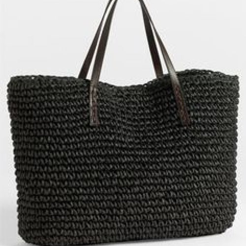Sac Cabas de plage  en raphia